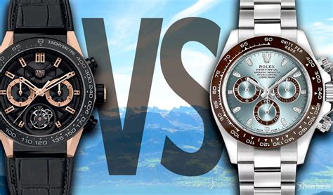 rolex breitling tag heuer|TAG Heuer VS Rolex .